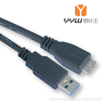 USB 3.0 a Male to Micro B Note 3 Data Copper Conductor Cable